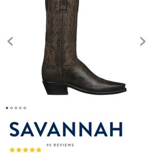 Brand new  Lucchesse Savannah Boots Chocolate